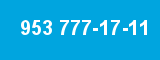 953 777-17-11 953 777-17-11